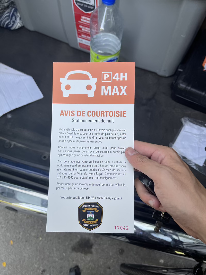 In Montreal the first time you get a ticket in an area they just give you a heads up, not even a ticket