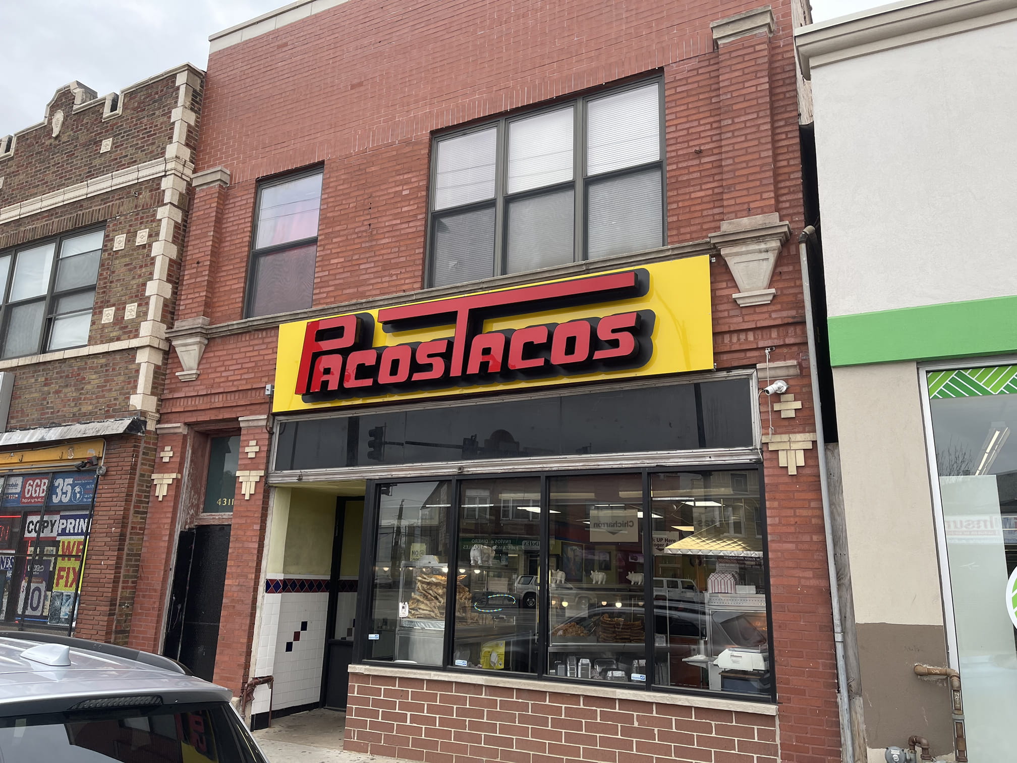 Pacos tacos sign upgrade