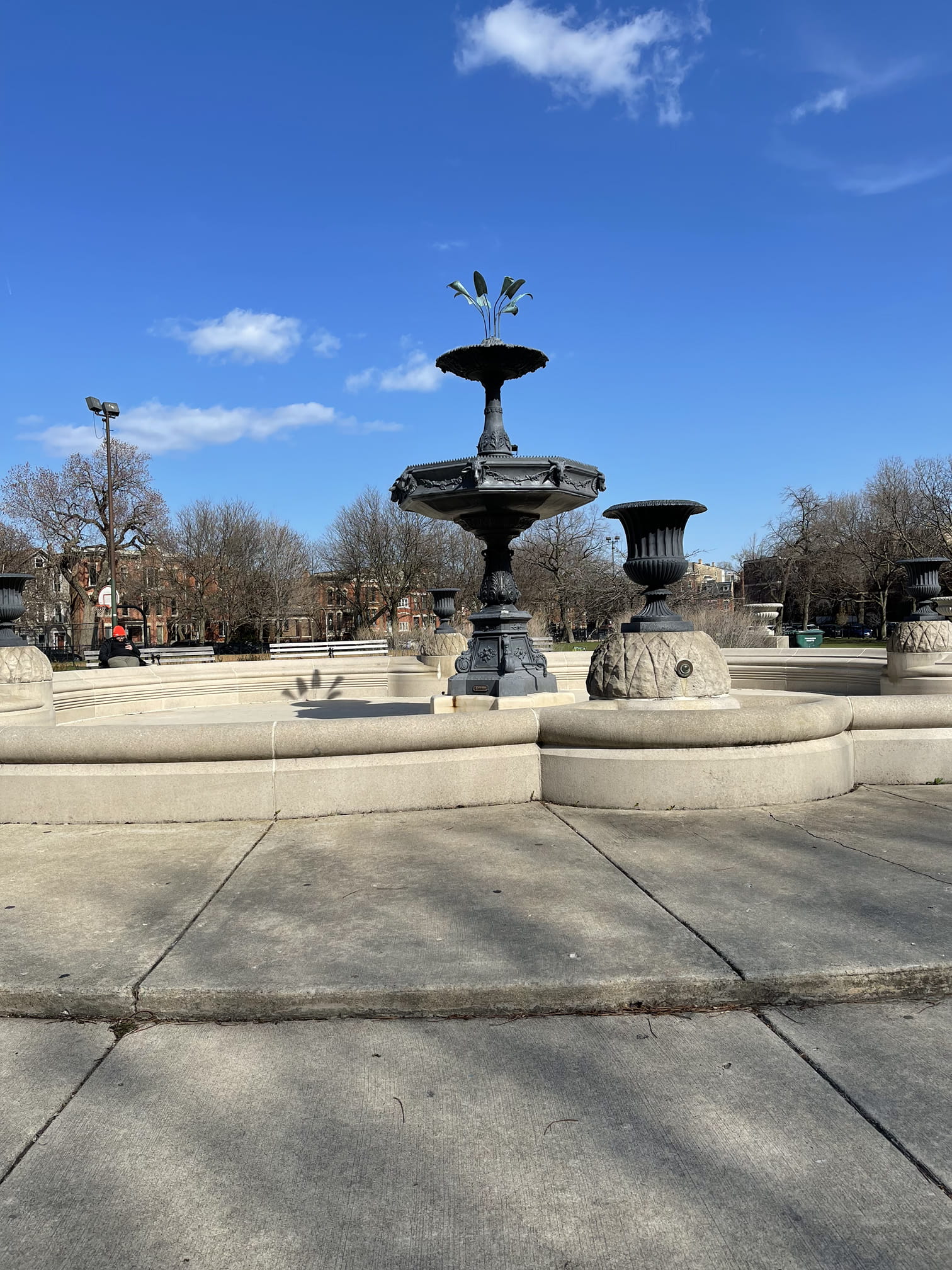 Wicker park fountain