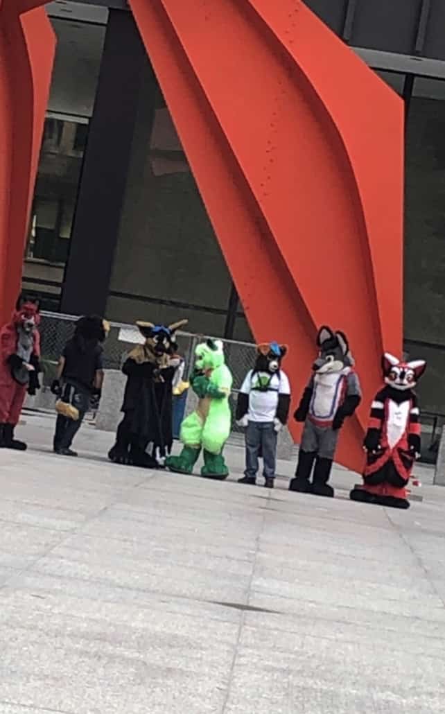 Furries at federal plaza chicago IL