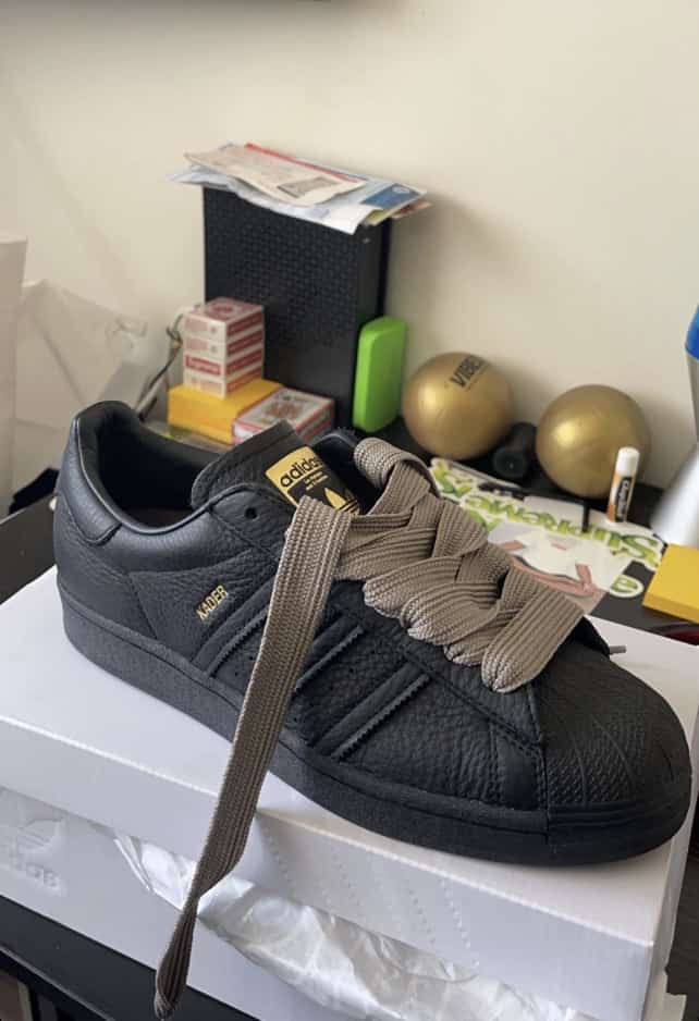Kaders adidas shoe. What is this abomination