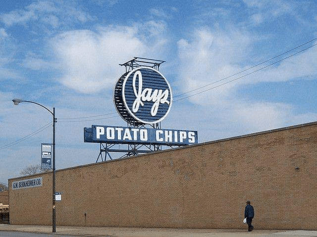 Jays potato chips factory in chicago