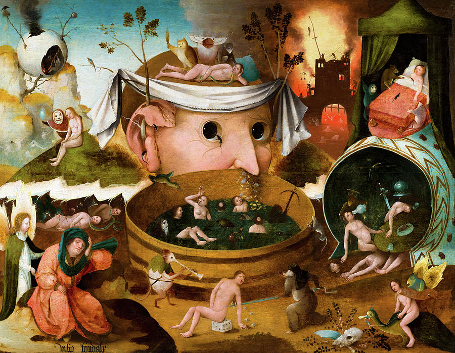 Painting by hieronymus bosch