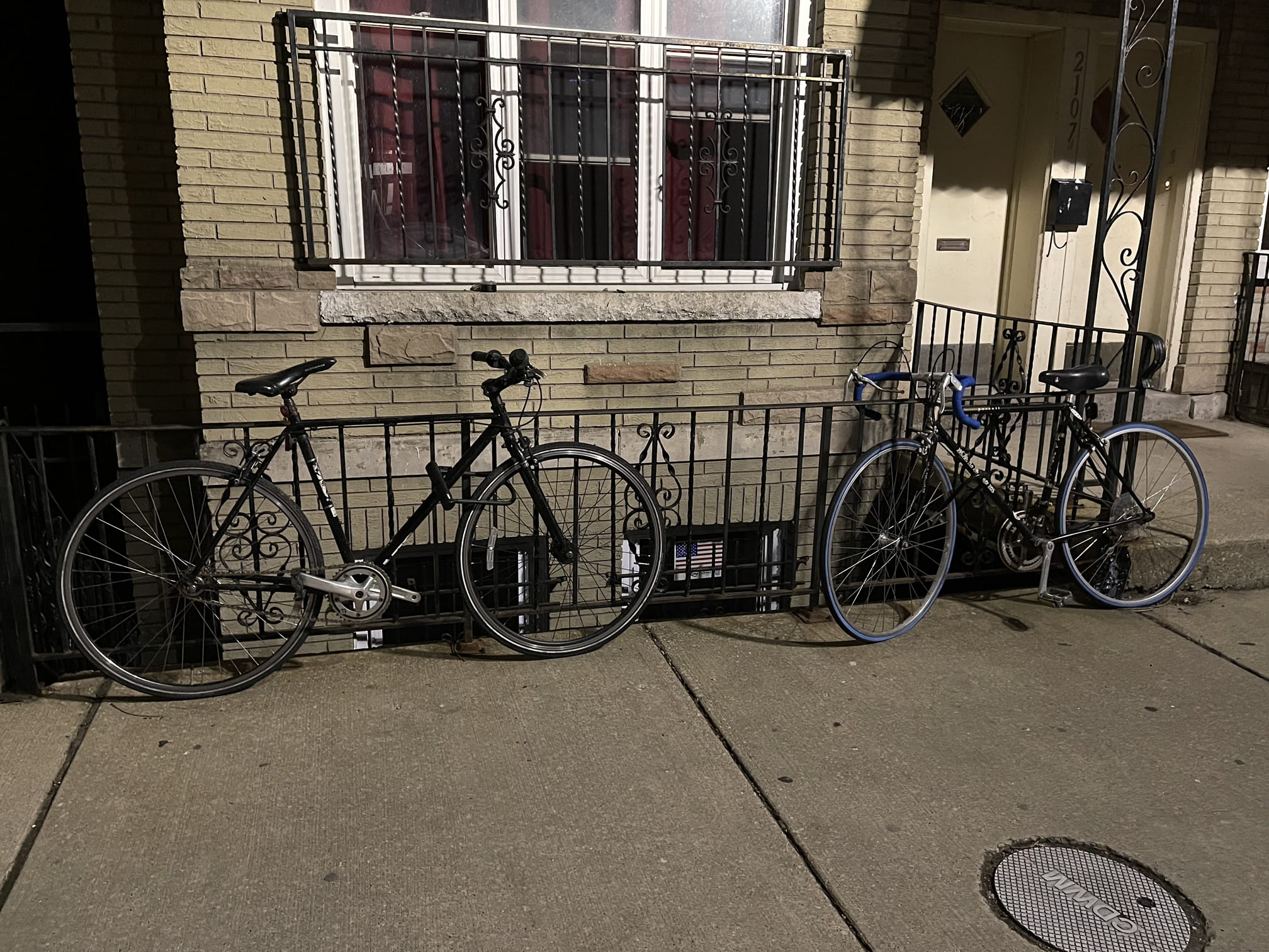 Bikes outside my apartment