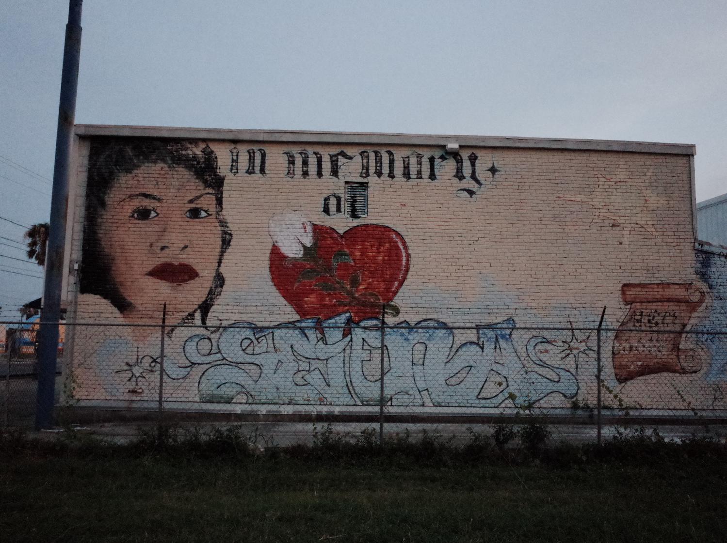 Selena memoriam mural