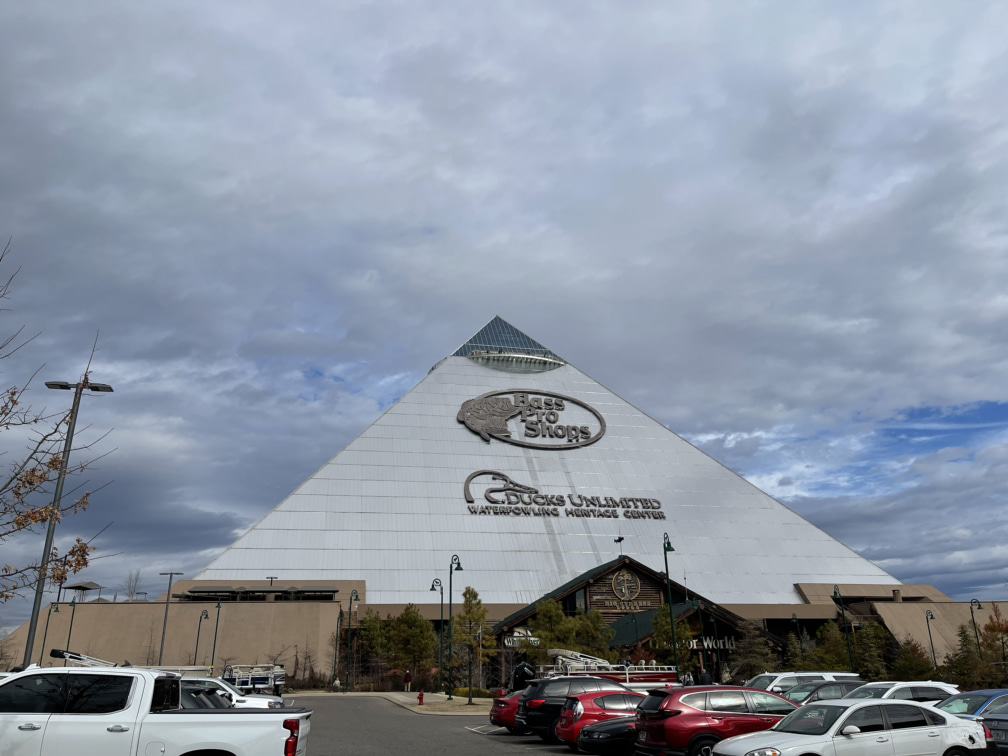 The pyramid memphis
