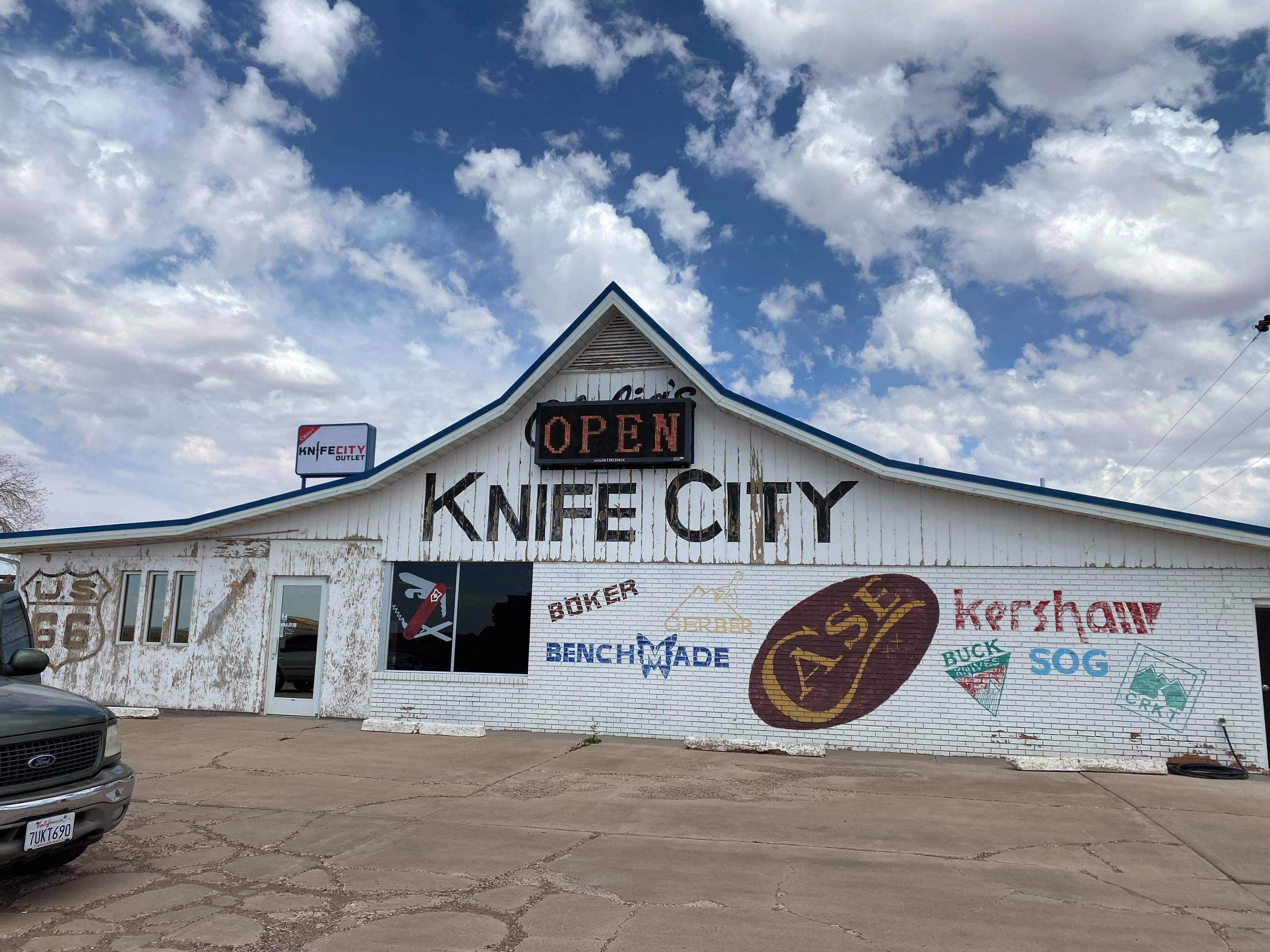 Crazy place, ridiculous vibes, lots of knives