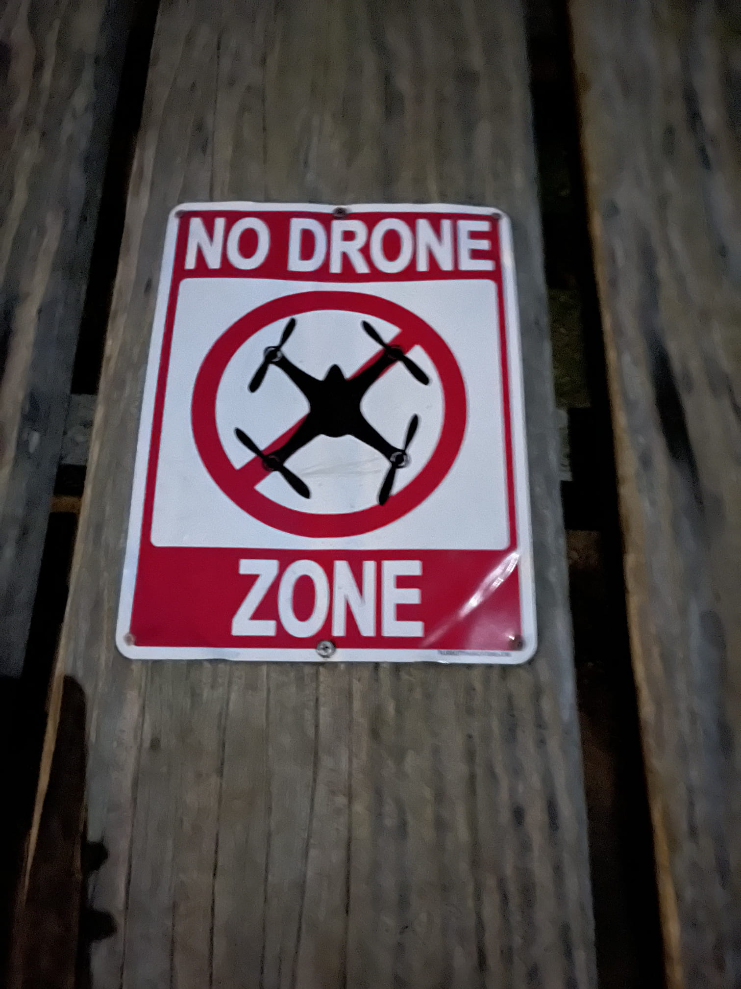 No drone zone