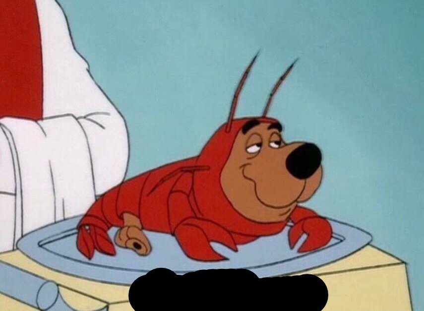 Scrappy lobster