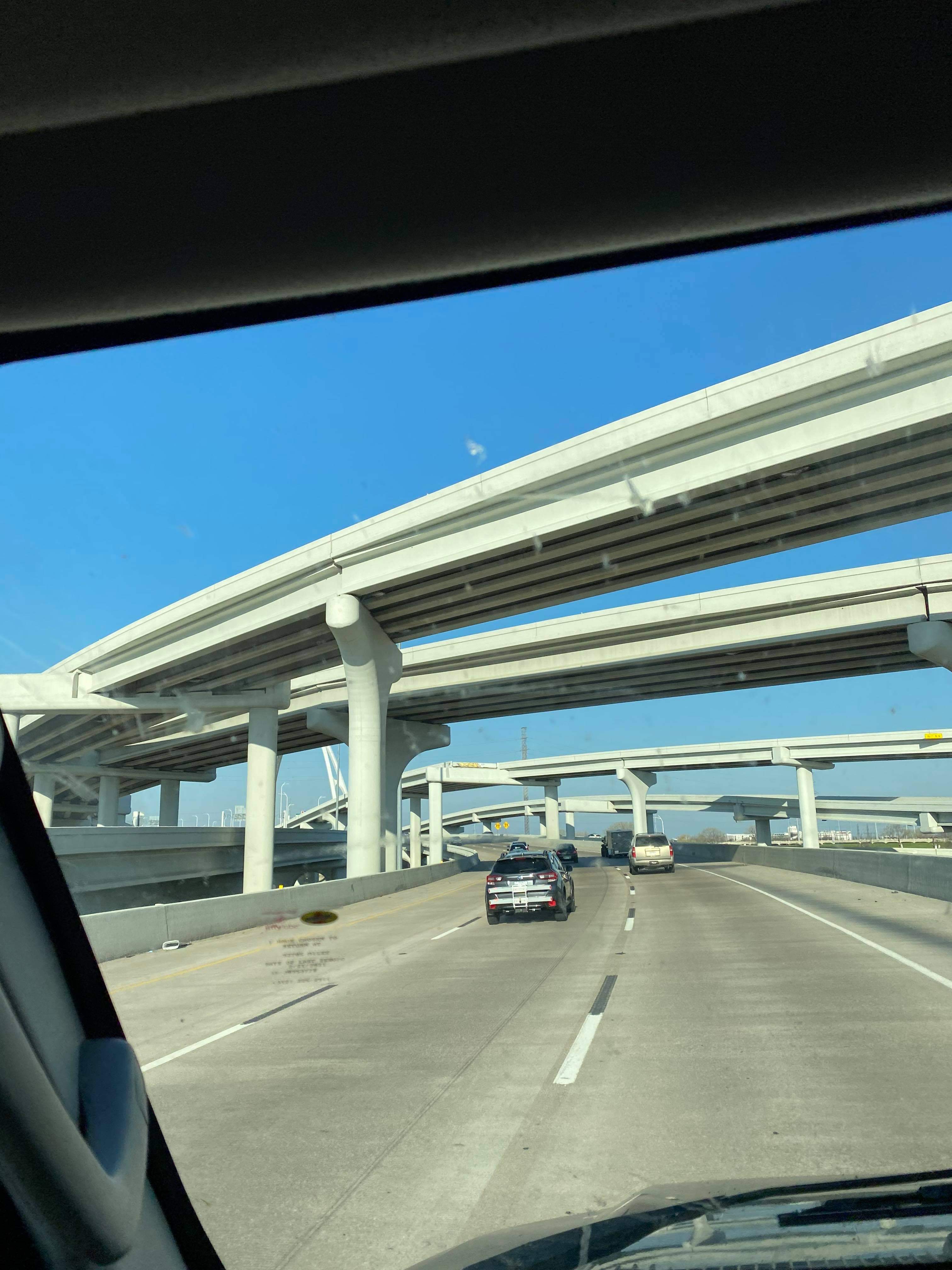 These are the highways in dallas... probably 2% of them fuck this city