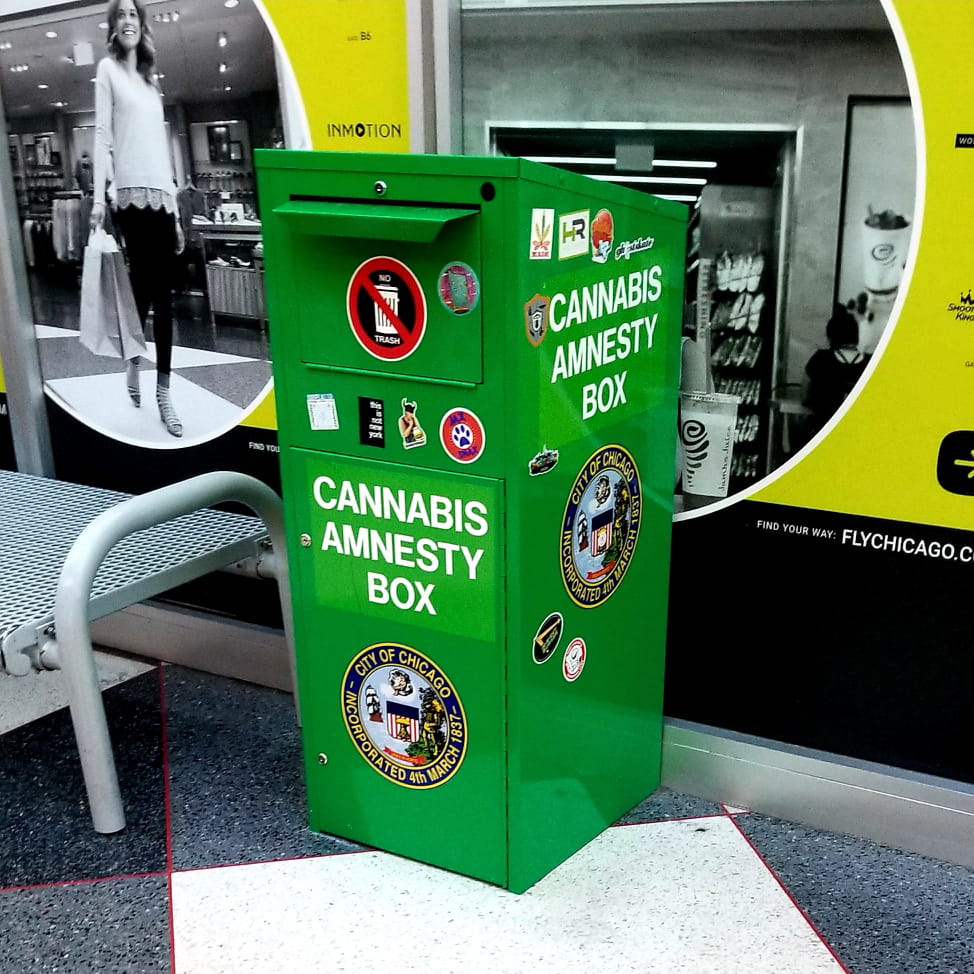 Cannabis amnesty box