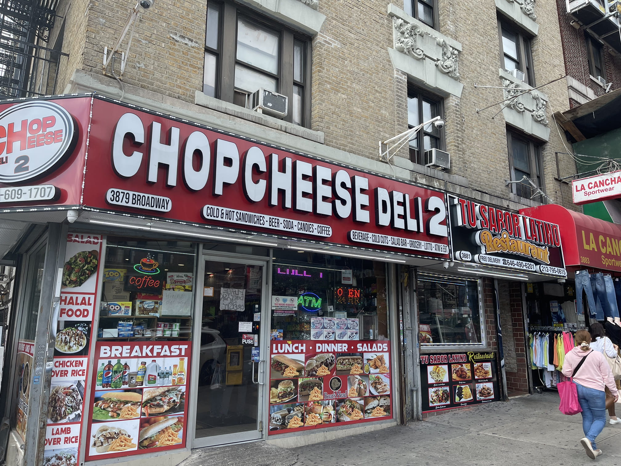 Lol chop cheese is hilarious - classic bodega sandwich. I like that the whole bodega was named after it. seen in Washington heights 